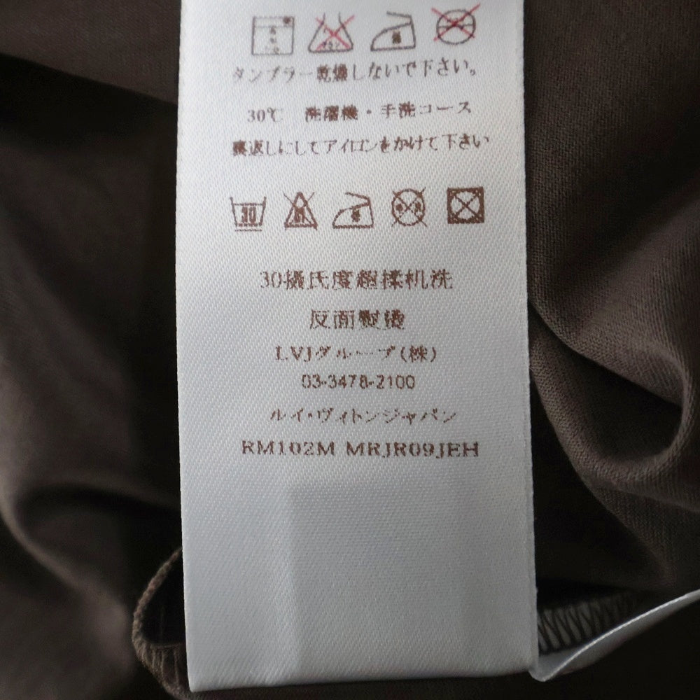 LOUIS VUITTON(ルイヴィトン) 10AW フロントロゴ半袖Tシャツ ブラウン RM102M MRJR09JEH