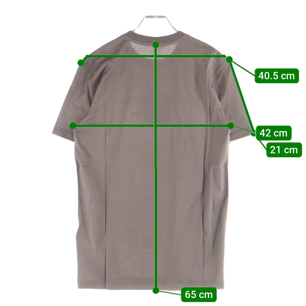 LOUIS VUITTON(ルイヴィトン) 10AW フロントロゴ半袖Tシャツ ブラウン RM102M MRJR09JEH