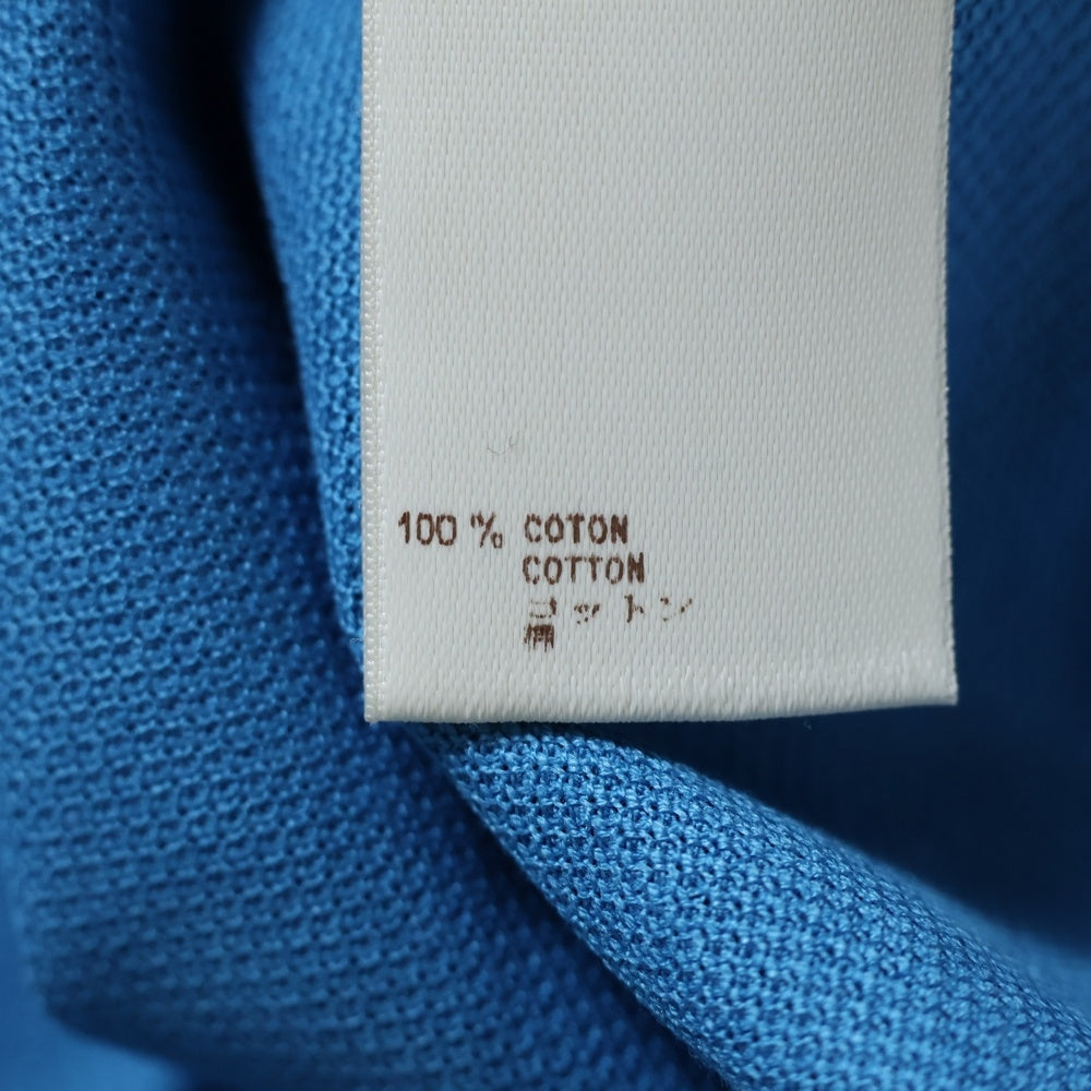 LOUIS VUITTON(ルイヴィトン) 09AW LV刺繍 半袖ポロシャツ ブルー RM092M MP JR32JEA