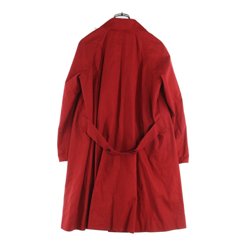 BURBERRY(バーバリー) コート レッド チェック切り替えし サイズ7