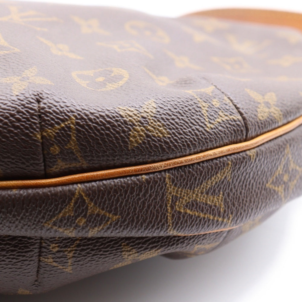 LOUIS VUITTON(ルイヴィトン) モノグラム クロワッサンMM レザーハンドバッグ ブラウン レディース M51512