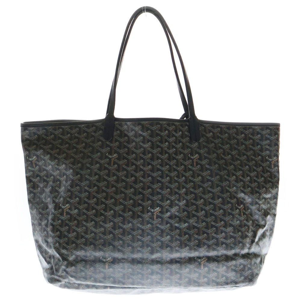 GOYARD(ゴヤール) サンルイGM トートバッグ ハンドバッグ ブラック×ブラウン PVC