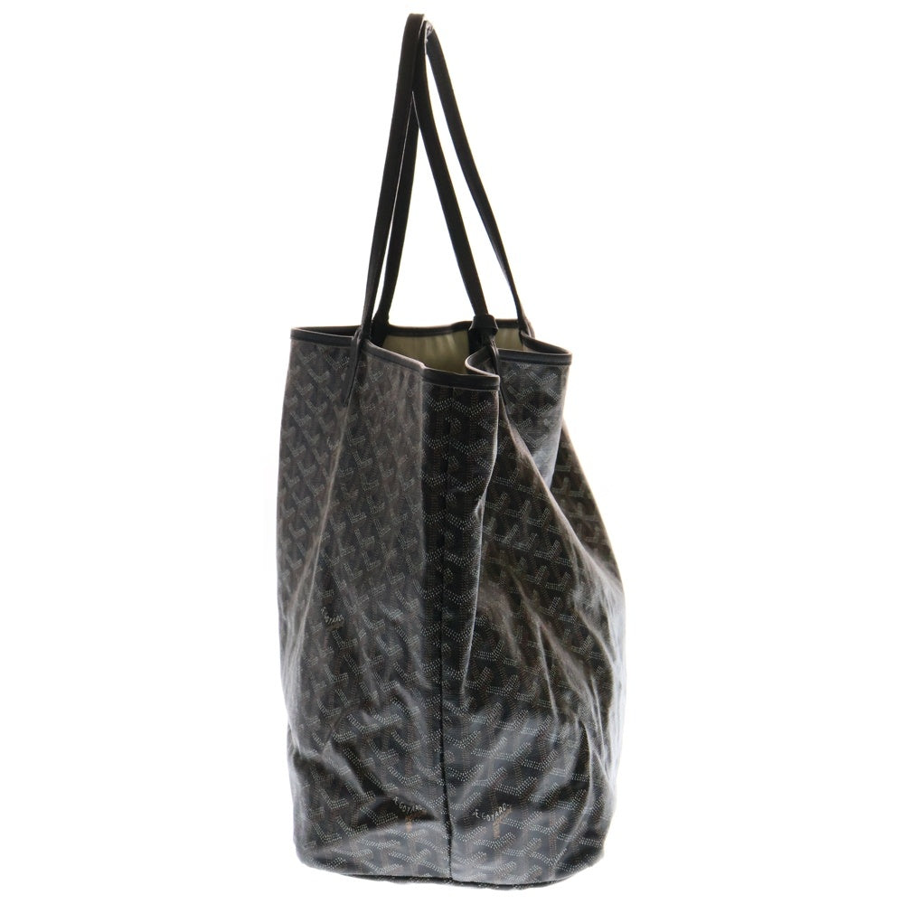 GOYARD(ゴヤール) サンルイGM トートバッグ ハンドバッグ ブラック×ブラウン PVC