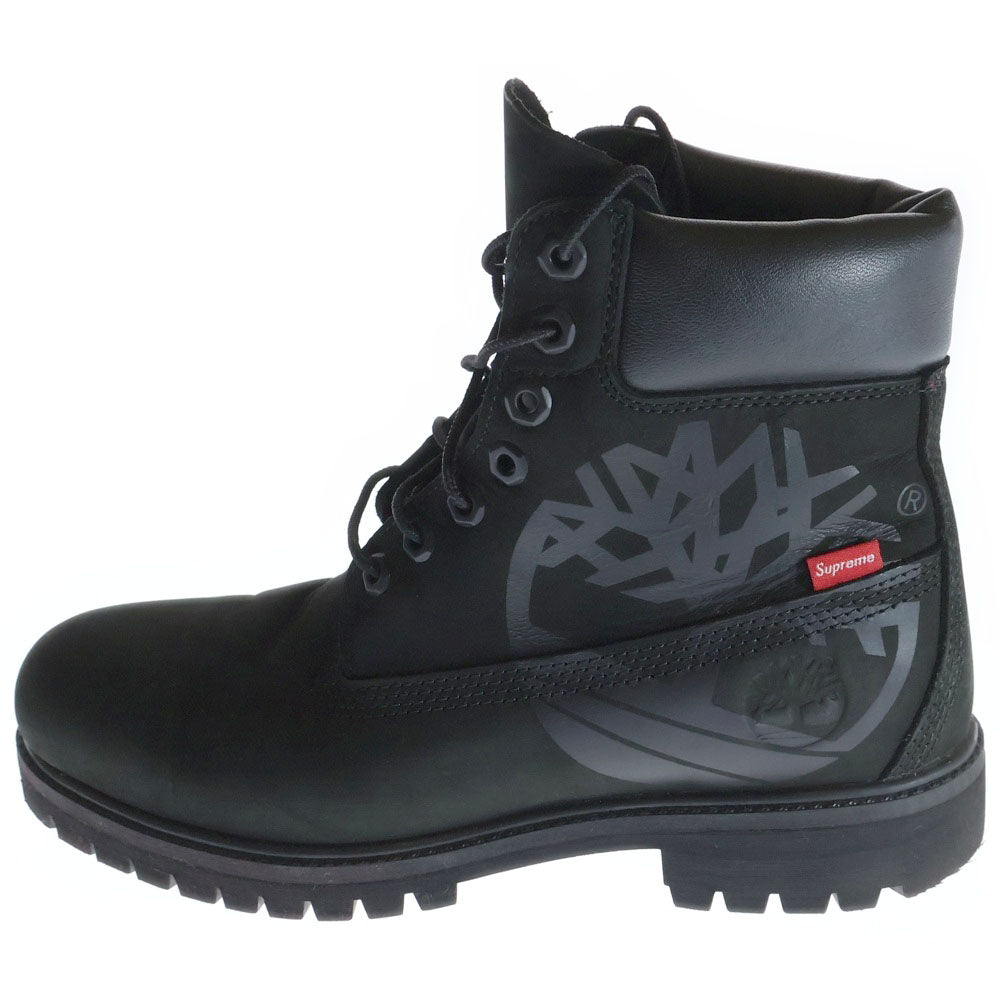 SUPREME(シュプリーム) 20AW ×Timberland Premium WaterProof Boot ティンバーランド ハイカットブーツ ブラック US7.5 TB A2MSQ A5359