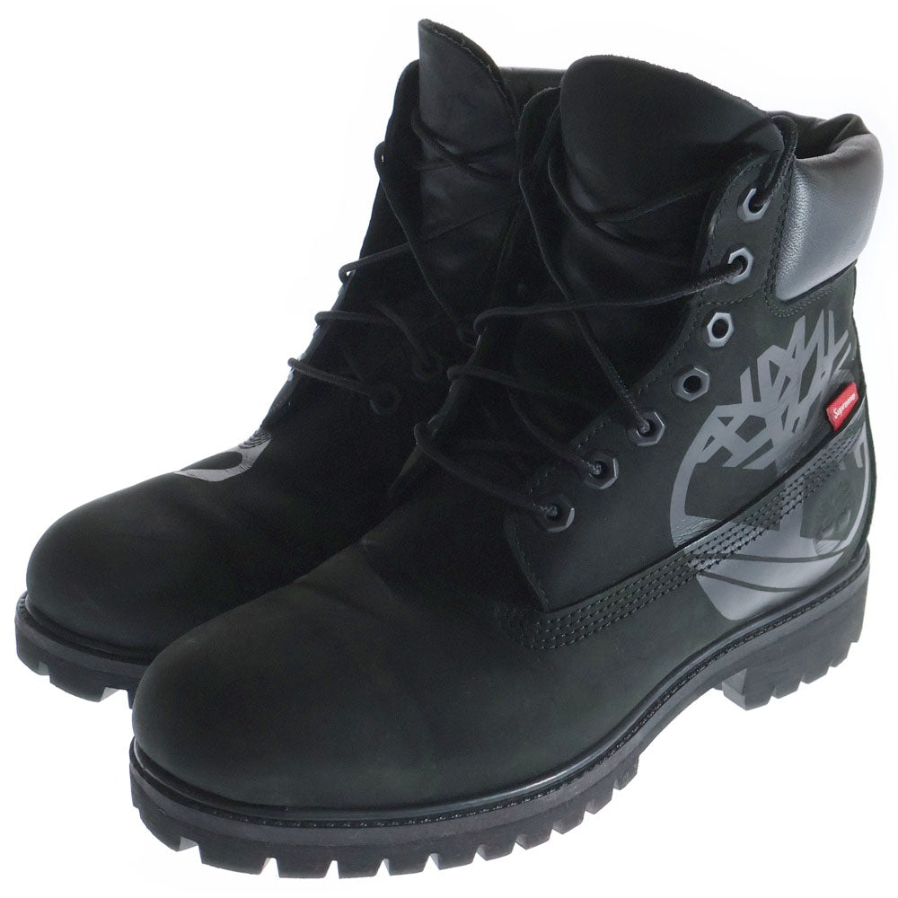 SUPREME(シュプリーム) 20AW ×Timberland Premium WaterProof Boot ティンバーランド ハイカットブーツ ブラック US7.5 TB A2MSQ A5359