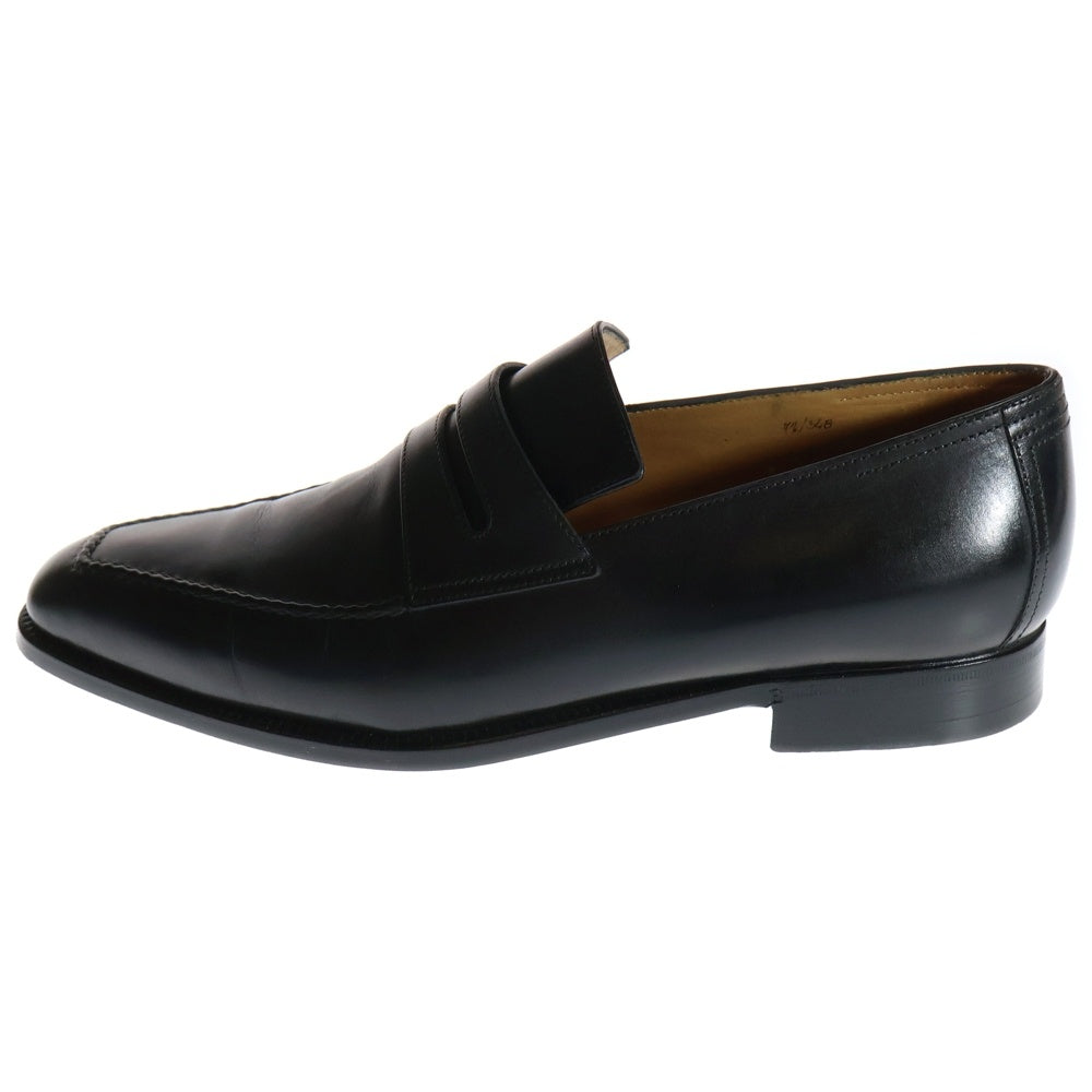 Berluti(ベルルッティ) DEMESURE デメズール スクエアトゥ レザー ローカットシューズ ローファー ブラック