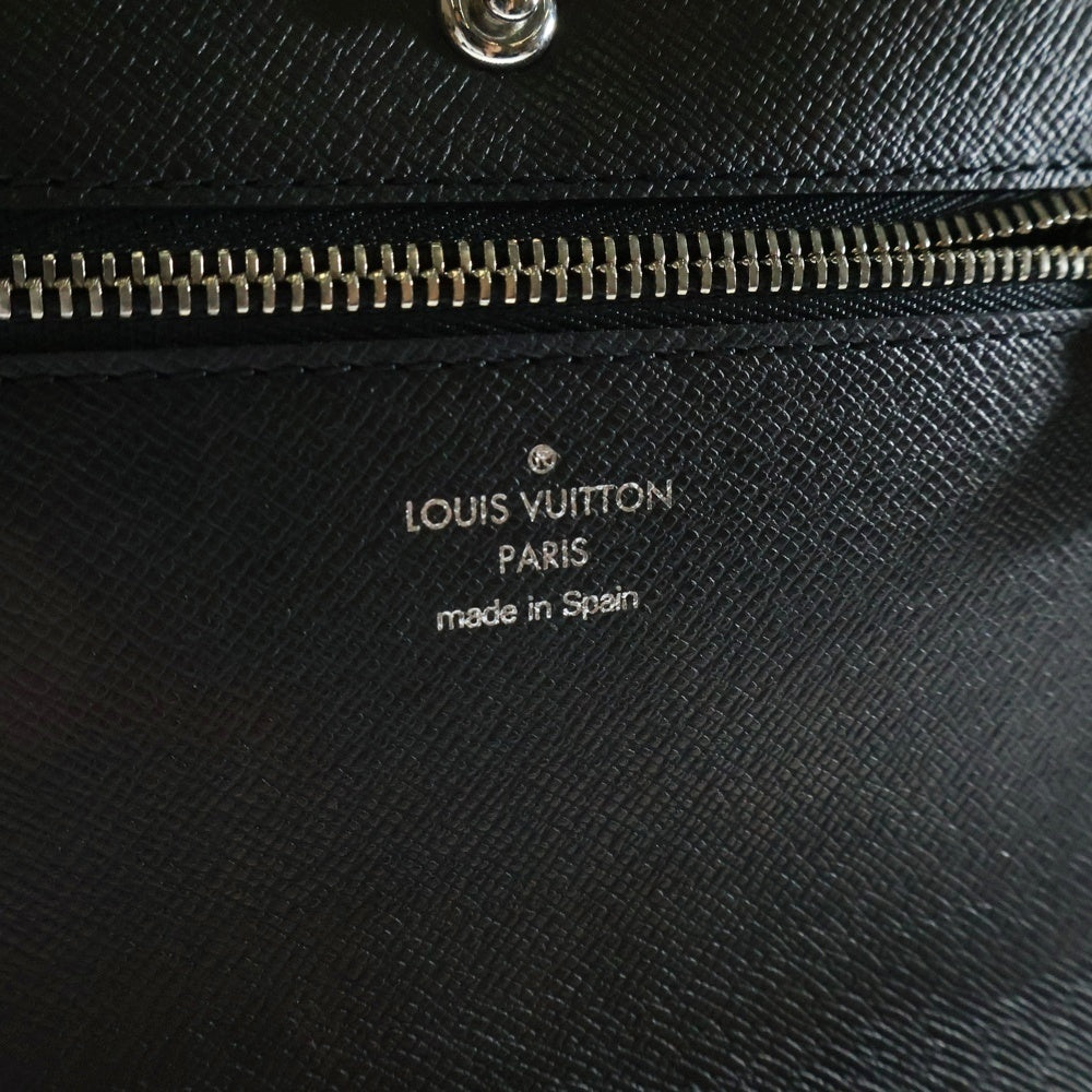 LOUIS VUITTON(ルイヴィトン) ダミエグラフィット サンチュールポシェットオム ウエストバッグ ボディバッグ ブラック シルバー金具 PVC M6837