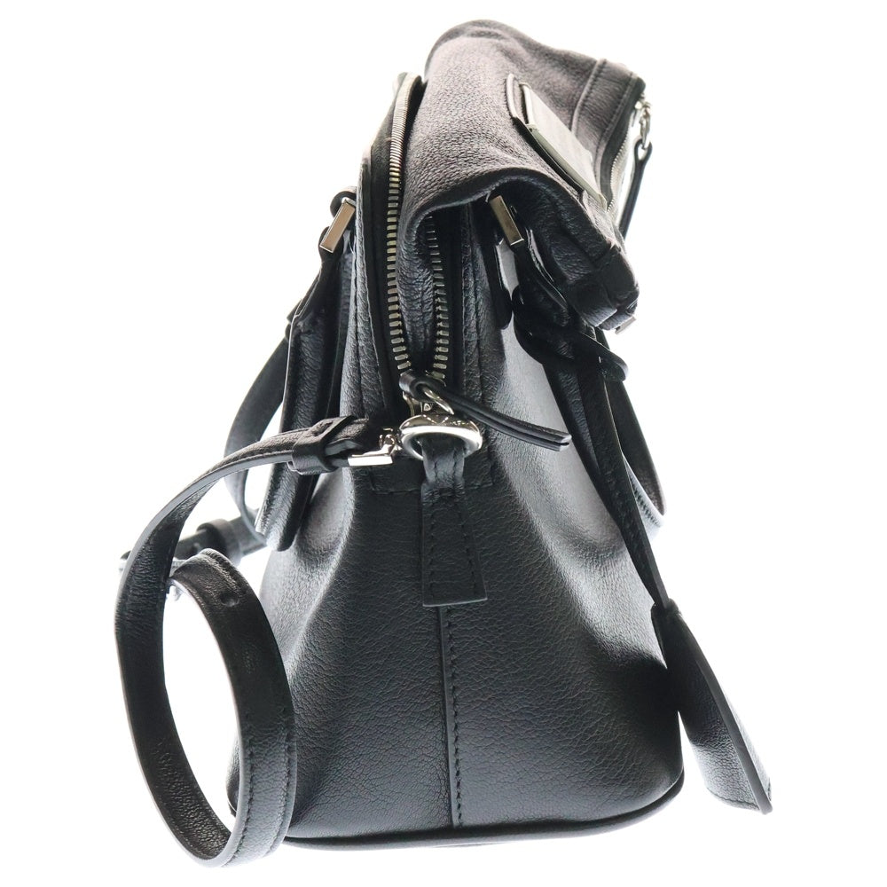 Maison Margiela 11(メゾンマルジェラ11) 5AC クラシックミニ ショルダーバッグ ハンドバッグ ブラック レザー SB1WG0037