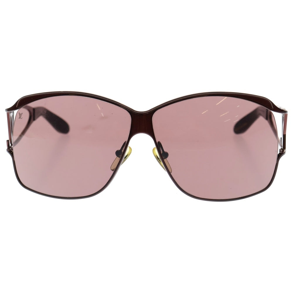 LOUIS VUITTON(ルイヴィトン) ロゴ サングラス ワインレッド ボルドー Z0197U
