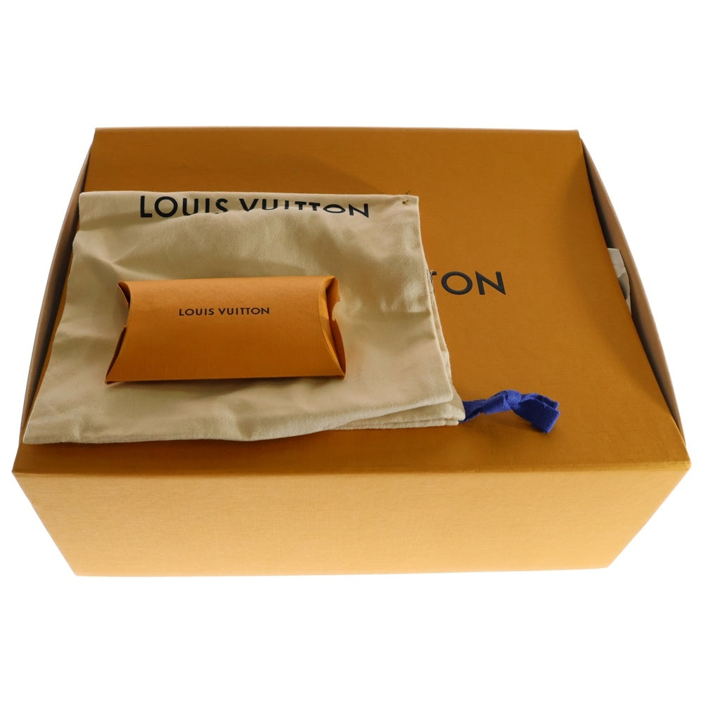 LOUIS VUITTON(ルイヴィトン) ルクセンブルグライン モノグラム レザー レースアップ ローカットシューズ スニーカー ホワイト