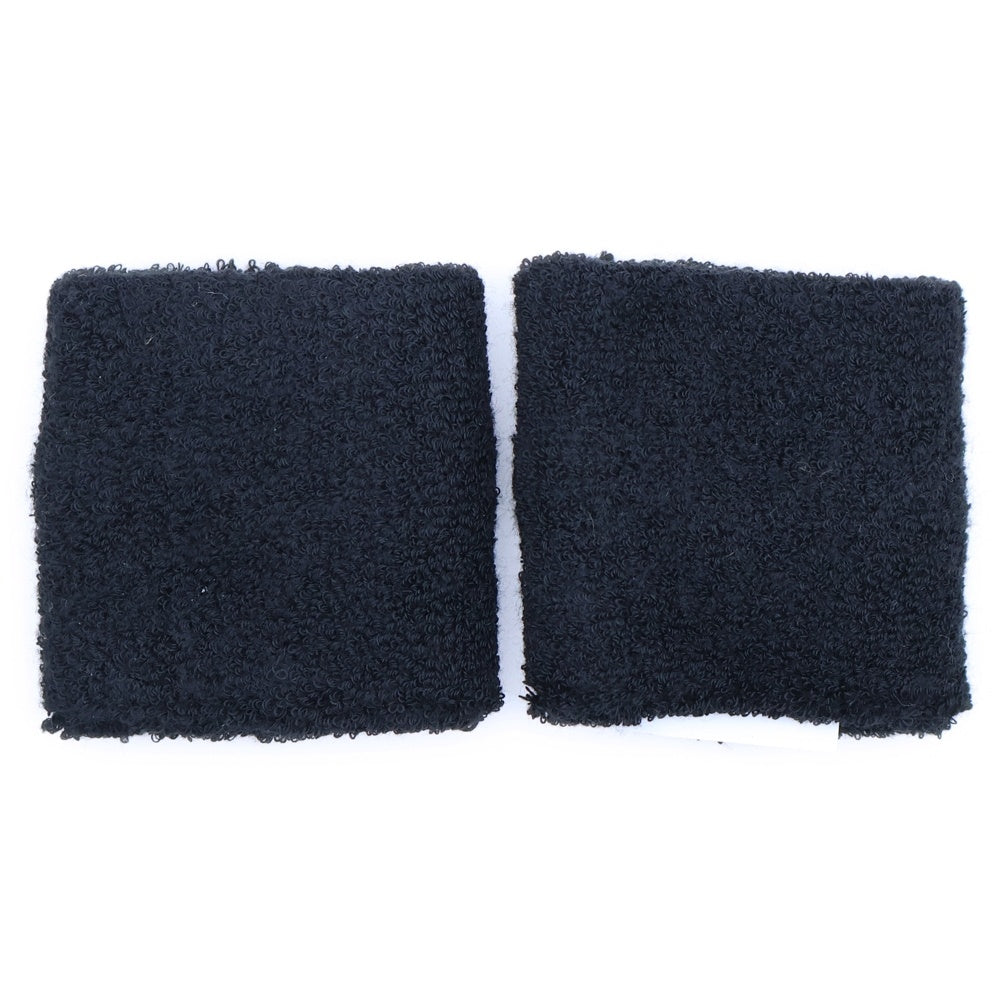 CHROME HEARTS(クロムハーツ) SWEATBAND WRIST エナメル パテントレザー クロスパッチ リストバンド ブラック