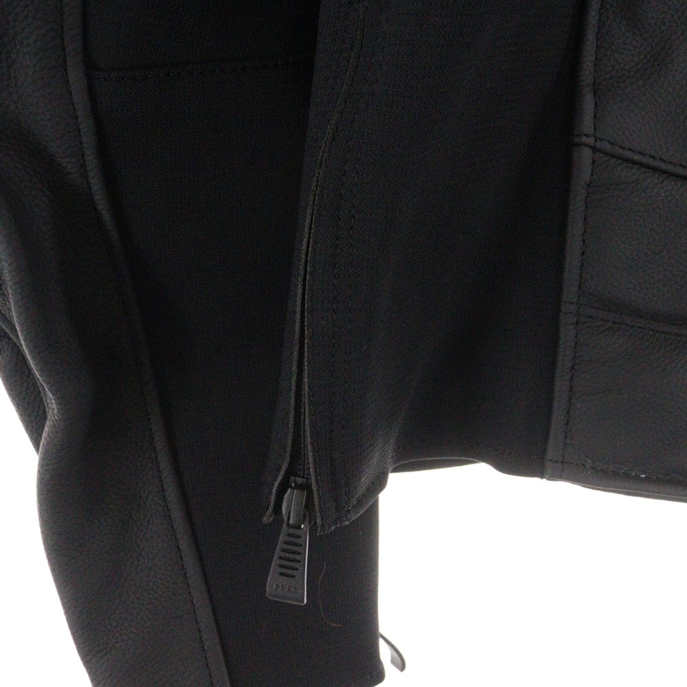 HARLEY DAVIDSON(ハーレーダビッドソン) Watt Leather Jacket ワット バイカー レザー ジップアップ ジャケット ブラック 98002-20VM