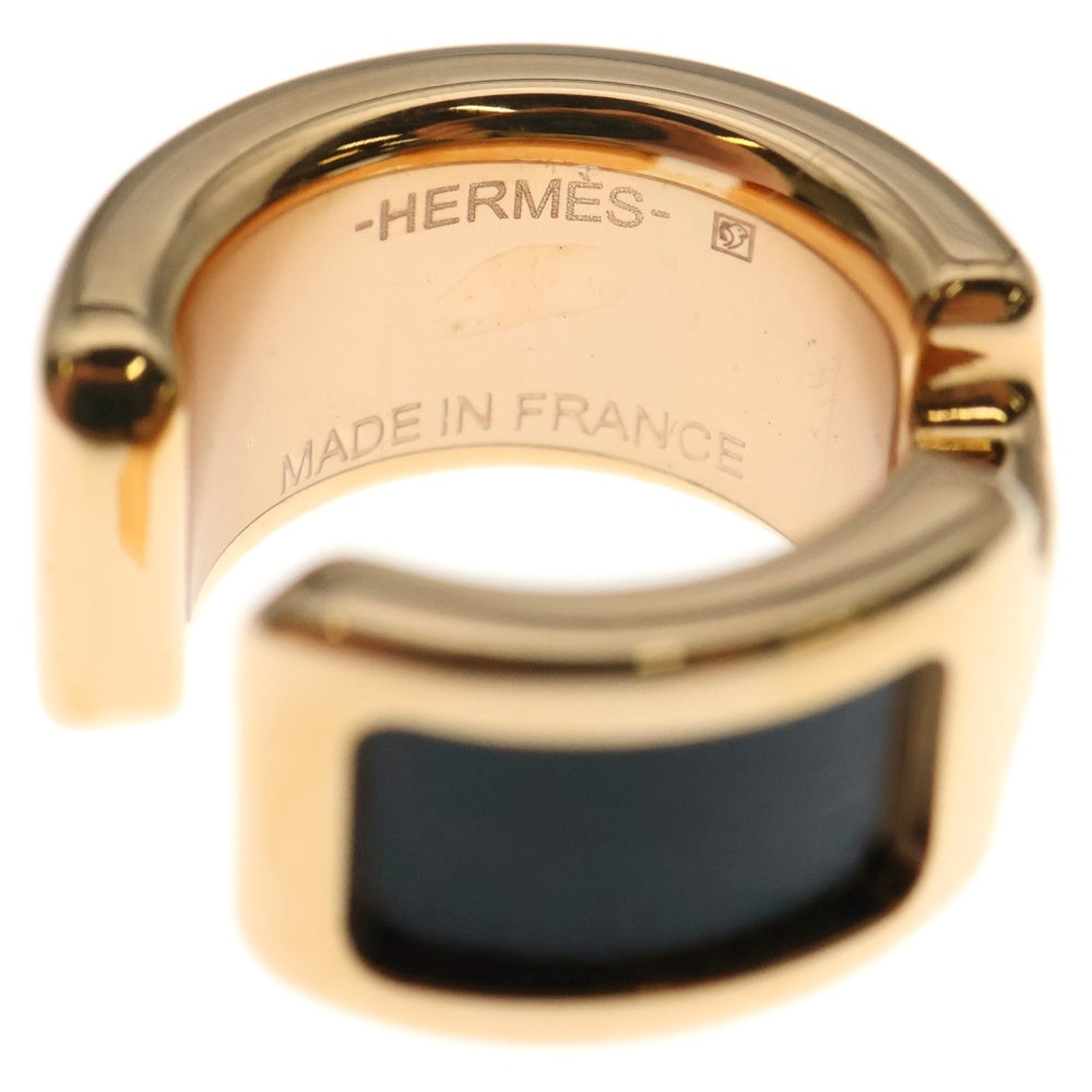 HERMES(エルメス) オランプPM イヤーカフ ピンクゴールド×ブラック GP アクセサリー