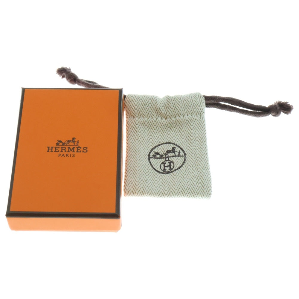 HERMES(エルメス) オランプPM ピアス ピンクゴールド×ブラック GP アクセサリー
