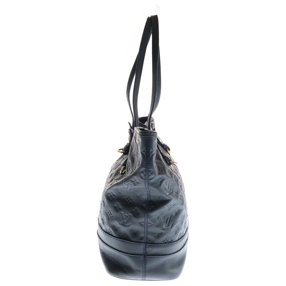 LOUIS VUITTON(ルイヴィトン) モノグラムアンプラント シタディンPM ハンドバッグ トートバッグ ネイビー ゴールド金具 レザー M40517