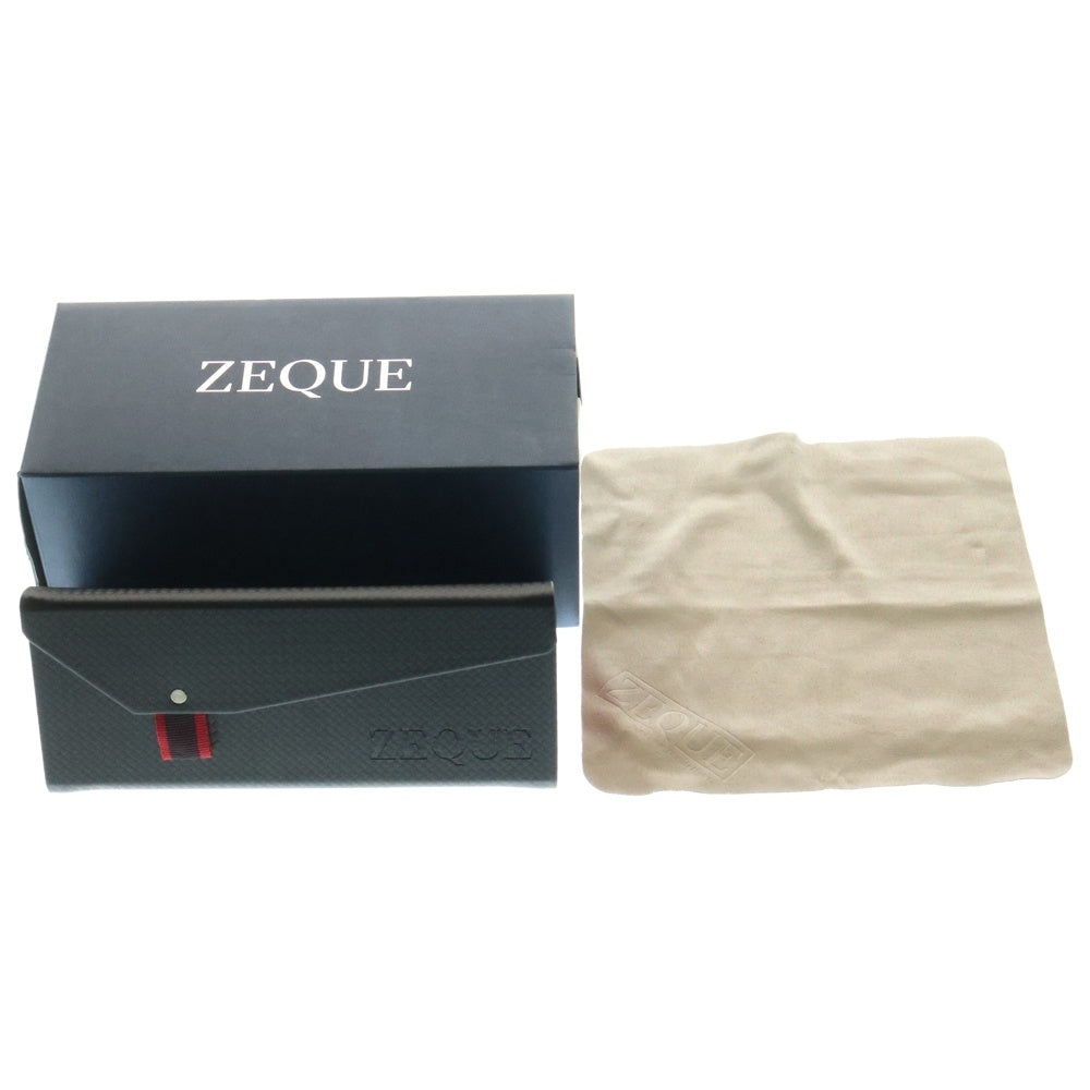 ZAQUE TALEX サングラス カーキフレーム ブラックレンズ レディース
