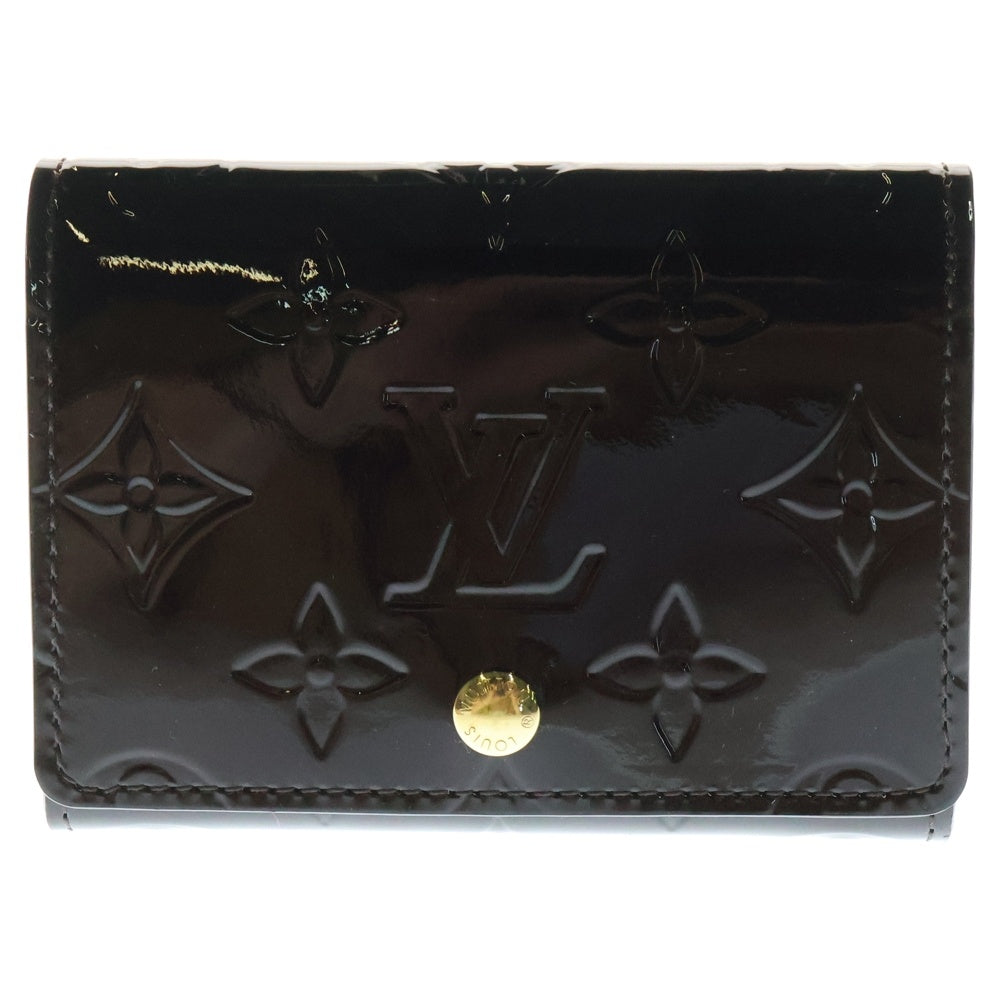 LOUIS VUITTON(ルイヴィトン) ヴェルニ アンヴェロップ・カルト ドゥ ヴィジット 小銭入れ コインケース M91409