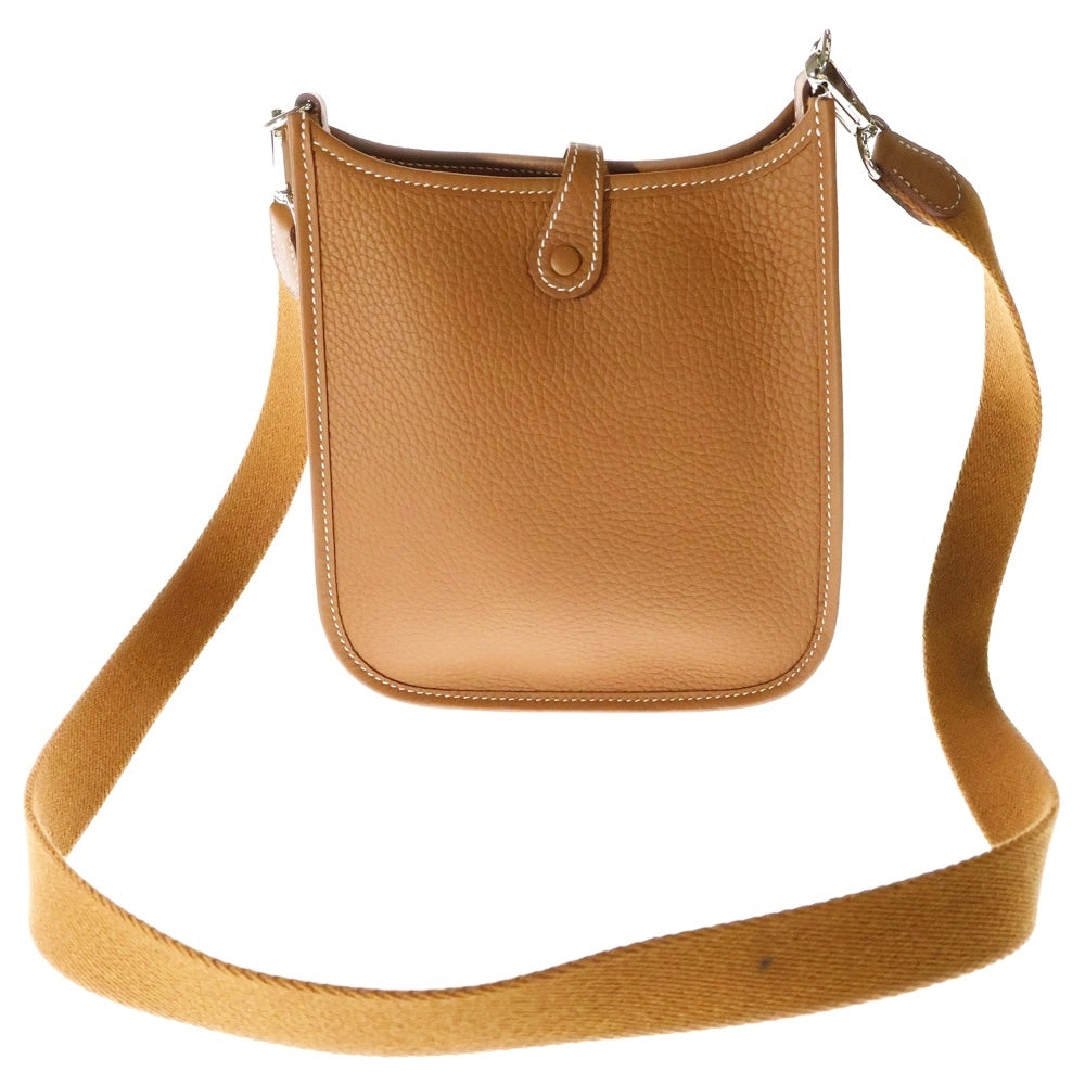 HERMES(エルメス) エブリンTPM ゴールド トリヨンクレマンス ショルダーバッグ ハンドバッグ シルバー金具 K刻印