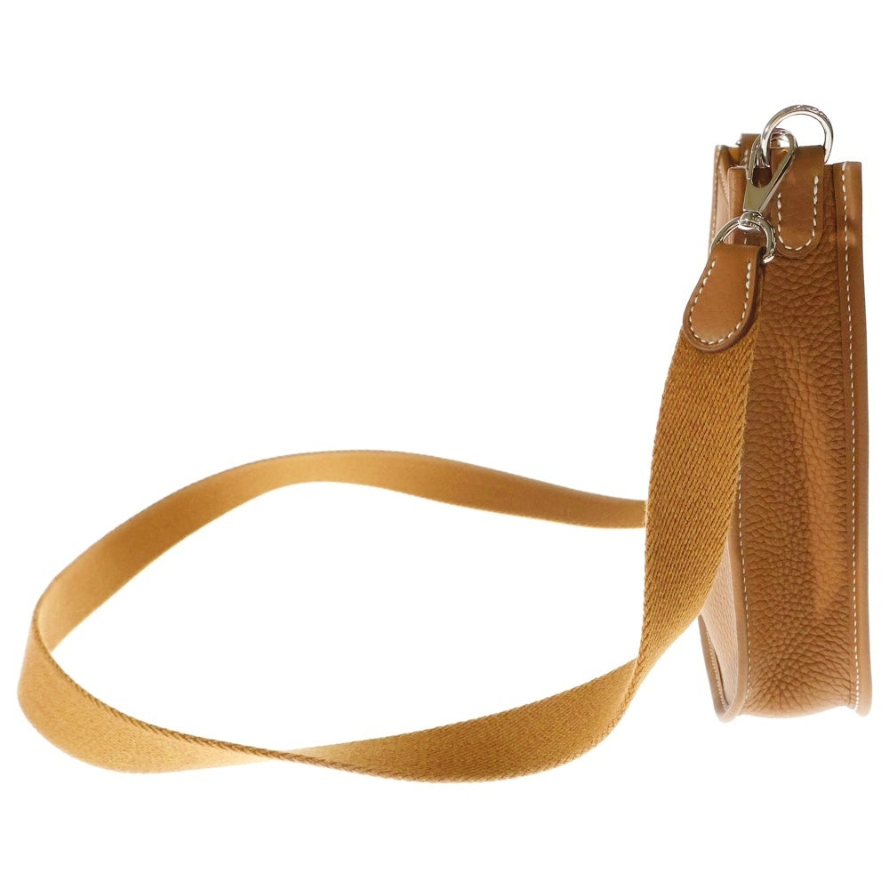 HERMES(エルメス) エブリンTPM ゴールド トリヨンクレマンス ショルダーバッグ ハンドバッグ シルバー金具 K刻印