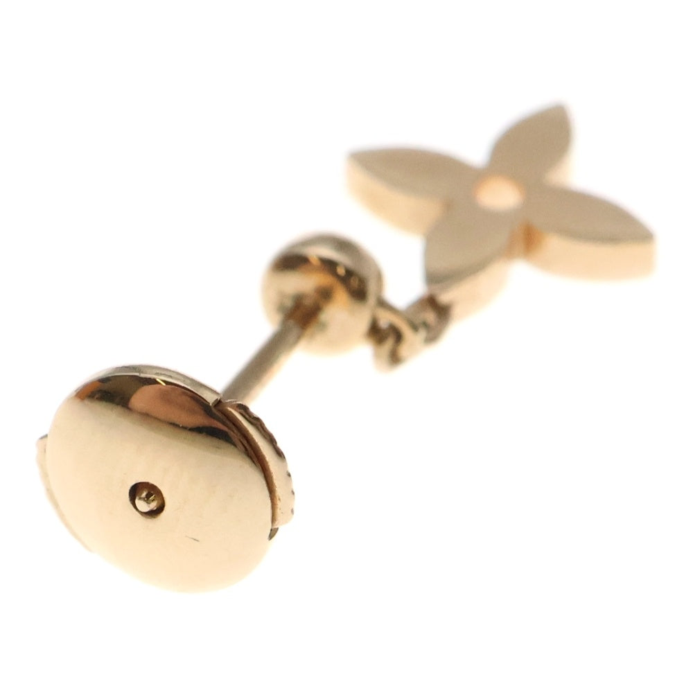 LOUIS VUITTON(ルイヴィトン) ピュス モノグラム イディール 1Pダイヤ ピアス Au750 K18 PG ピンクゴールド Q96169