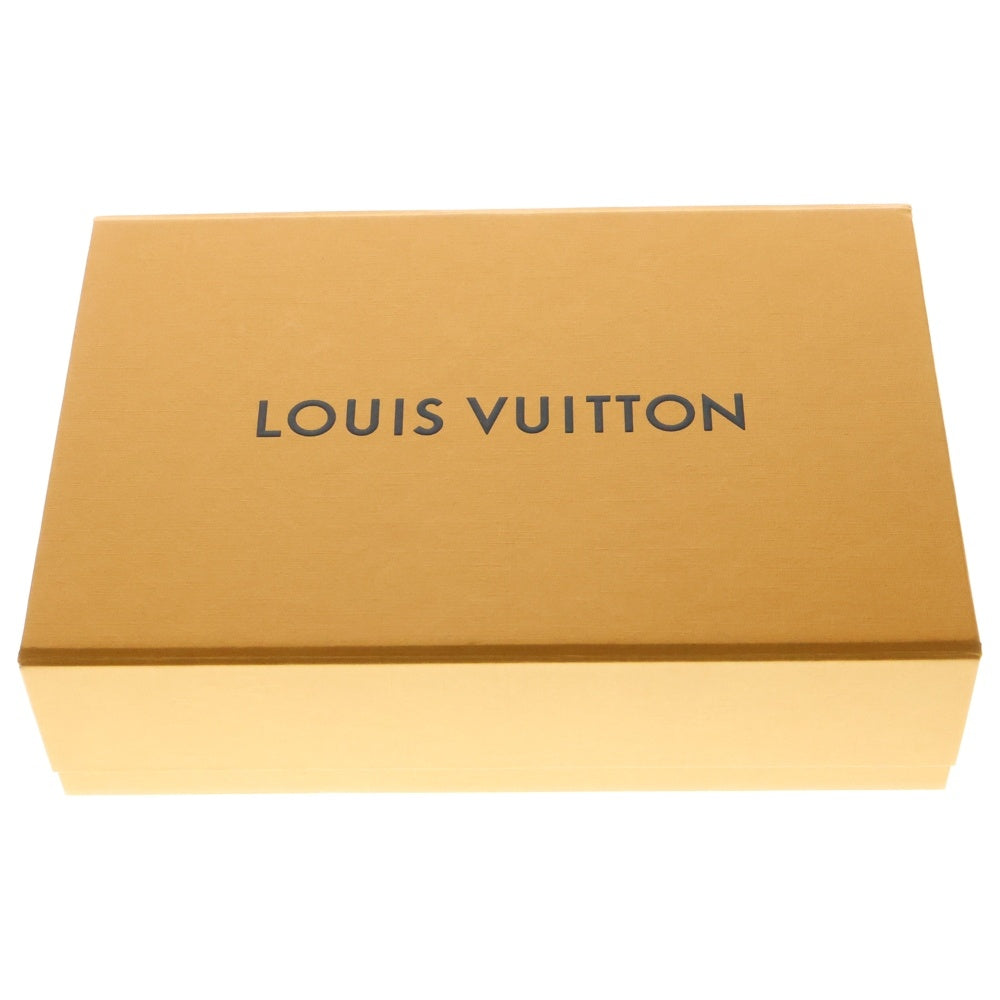 LOUIS VUITTON(ルイヴィトン) モノグラム ストライプス ウール スモールフリンジ マフラー グレー M77187