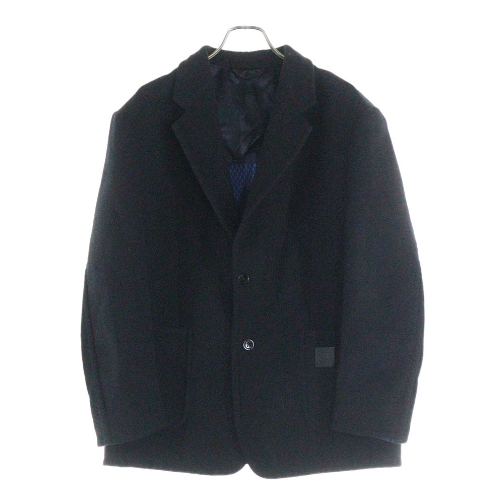 LOUIS VUITTON(ルイヴィトン) 25SS ダミエ カシミヤ ウールテーラードジャケット ブラック RM251MF KFJ HSFJ1E