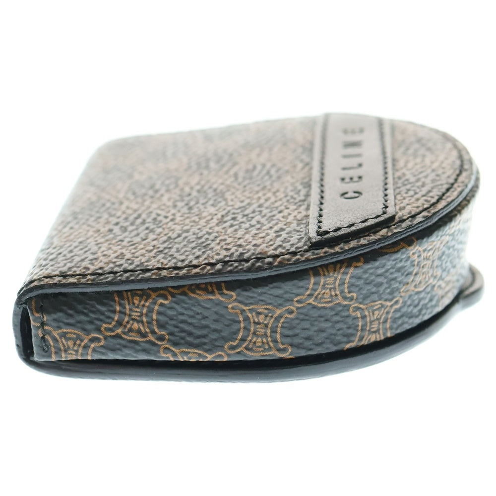 CELINE(セリーヌ) トリオンフ マカダム コインケース ブラック