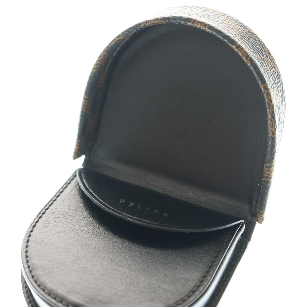 CELINE(セリーヌ) トリオンフ マカダム コインケース ブラック