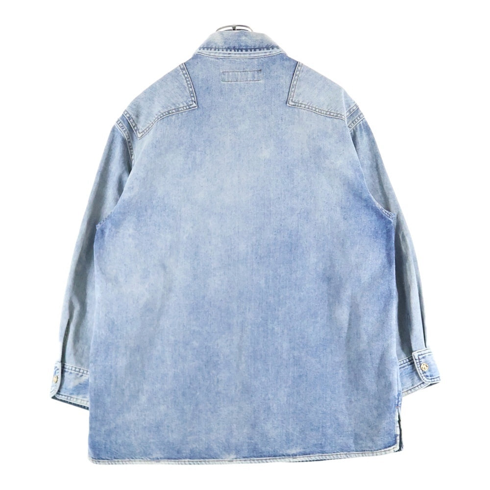 LOUIS VUITTON(ルイヴィトン) 22AW Oversized Denim Shirt オーバーデニムシャツ インディゴ ブルー RM222Q NT0 HNS46W