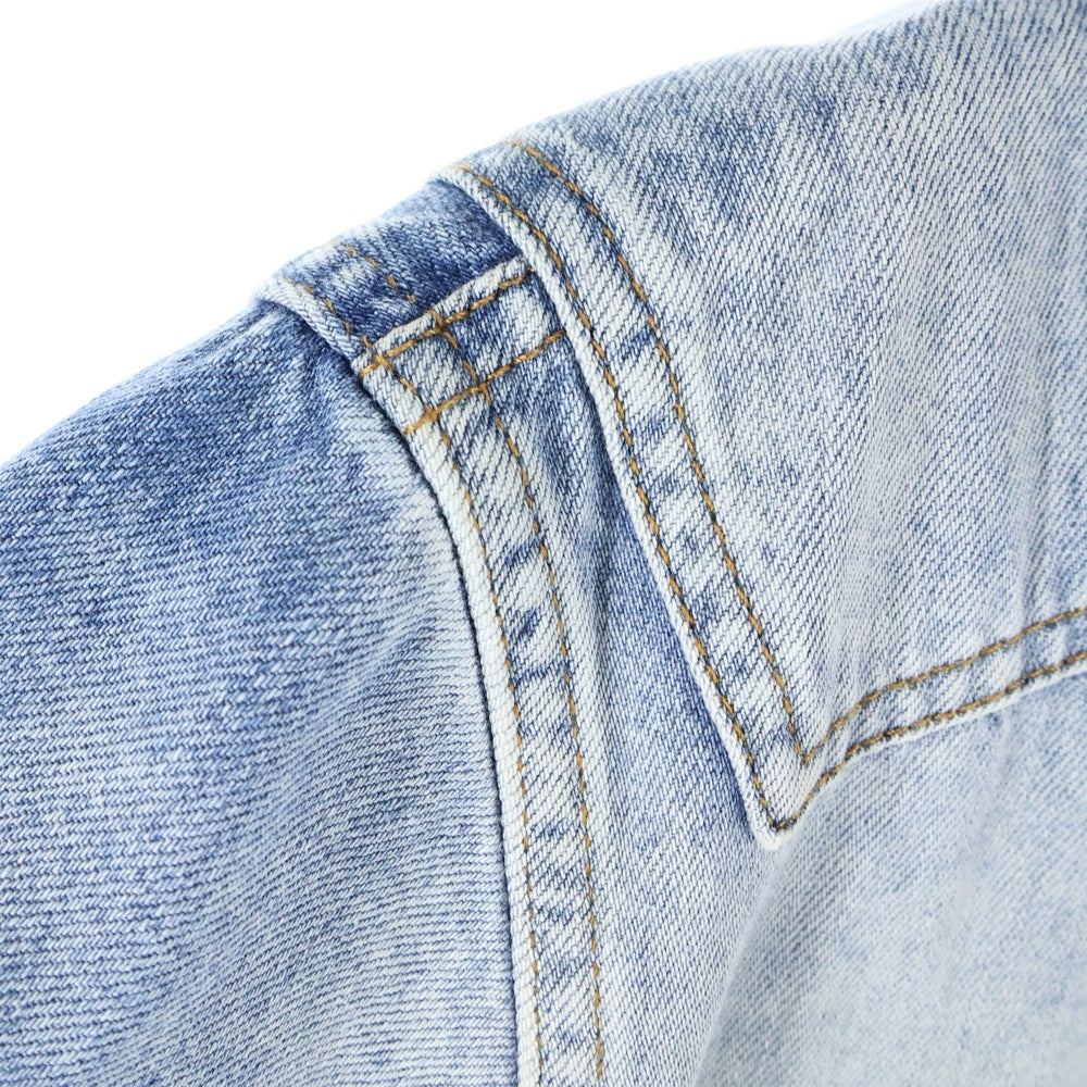 LOUIS VUITTON(ルイヴィトン) 22AW Oversized Denim Shirt オーバーデニムシャツ インディゴ ブルー RM222Q NT0 HNS46W