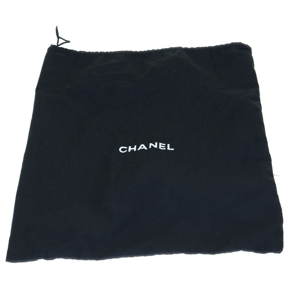 CHANEL(シャネル) マトラッセ25 チェーン バックパック リュックサック シルバー金具 ブラック ベロア