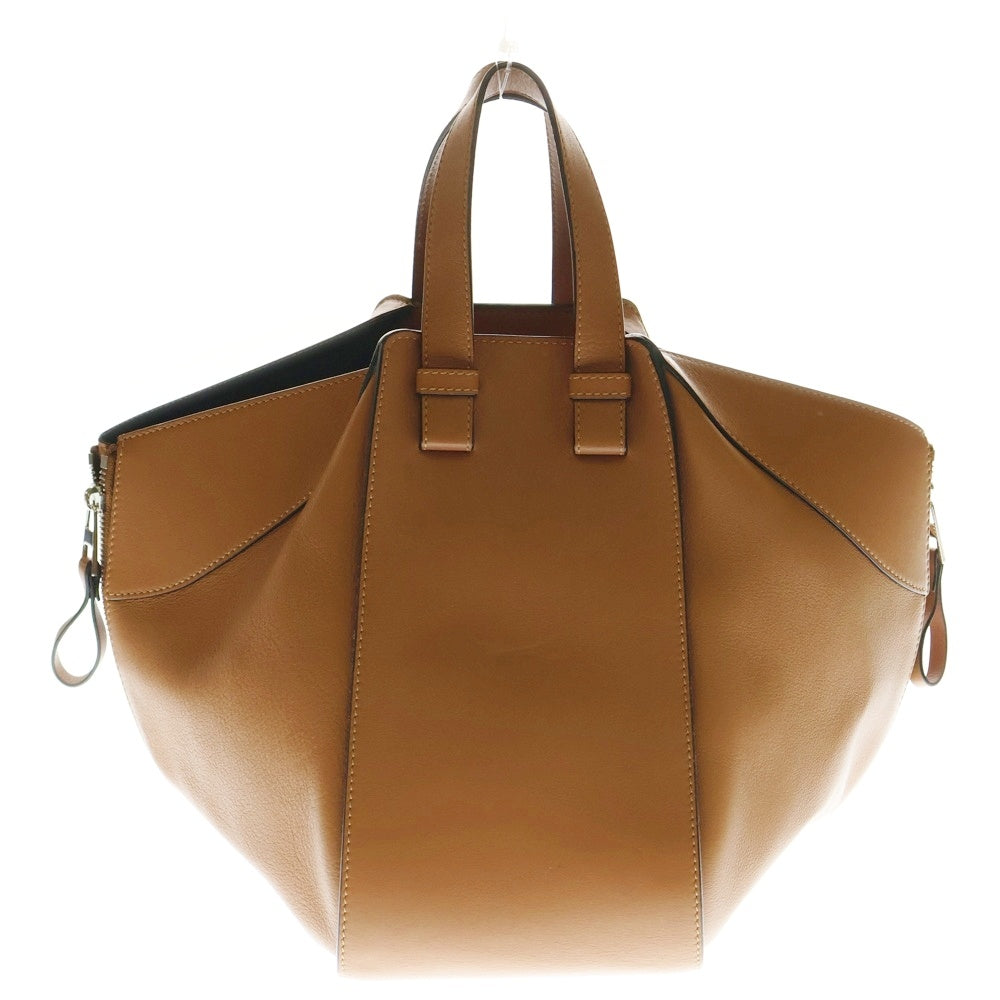 LOEWE(ロエベ) ハンモック アナグラム スモール 2way レザーショルダーバッグ ハンドバッグ ブラウン