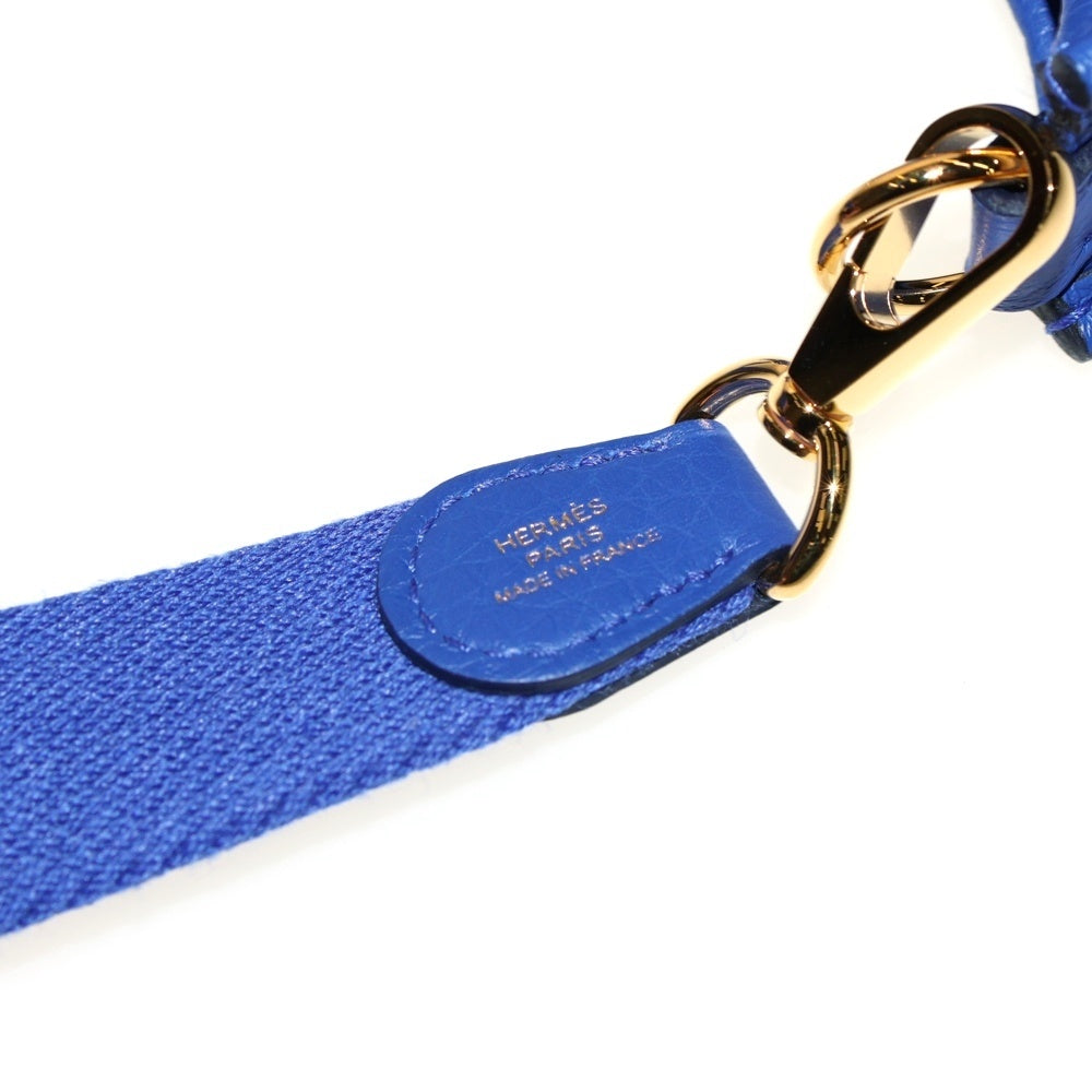 HERMES(エルメス) エヴリンTPM ショルダーバッグ ブルーロワイヤル トリヨン ゴールド金具 K刻印