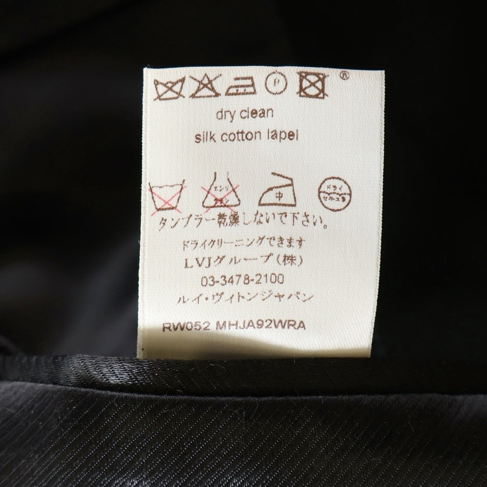 LOUIS VUITTON(ルイヴィトン) ウール 2B テーラード アーミージャケット グリーン VG064/SJ7