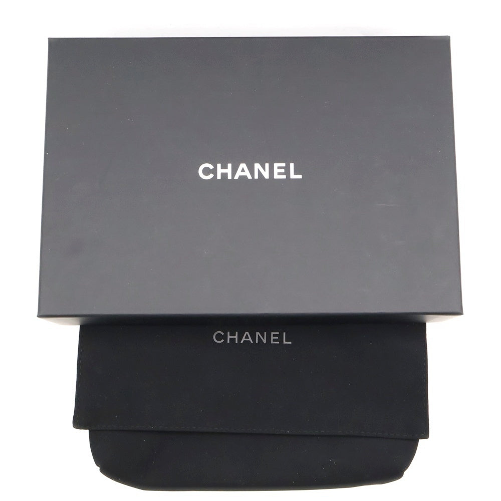 CHANEL(シャネル) マトラッセ チェーンウォレット ブラック キャビアスキン ゴールド金具 AP0250 プレートタイプ