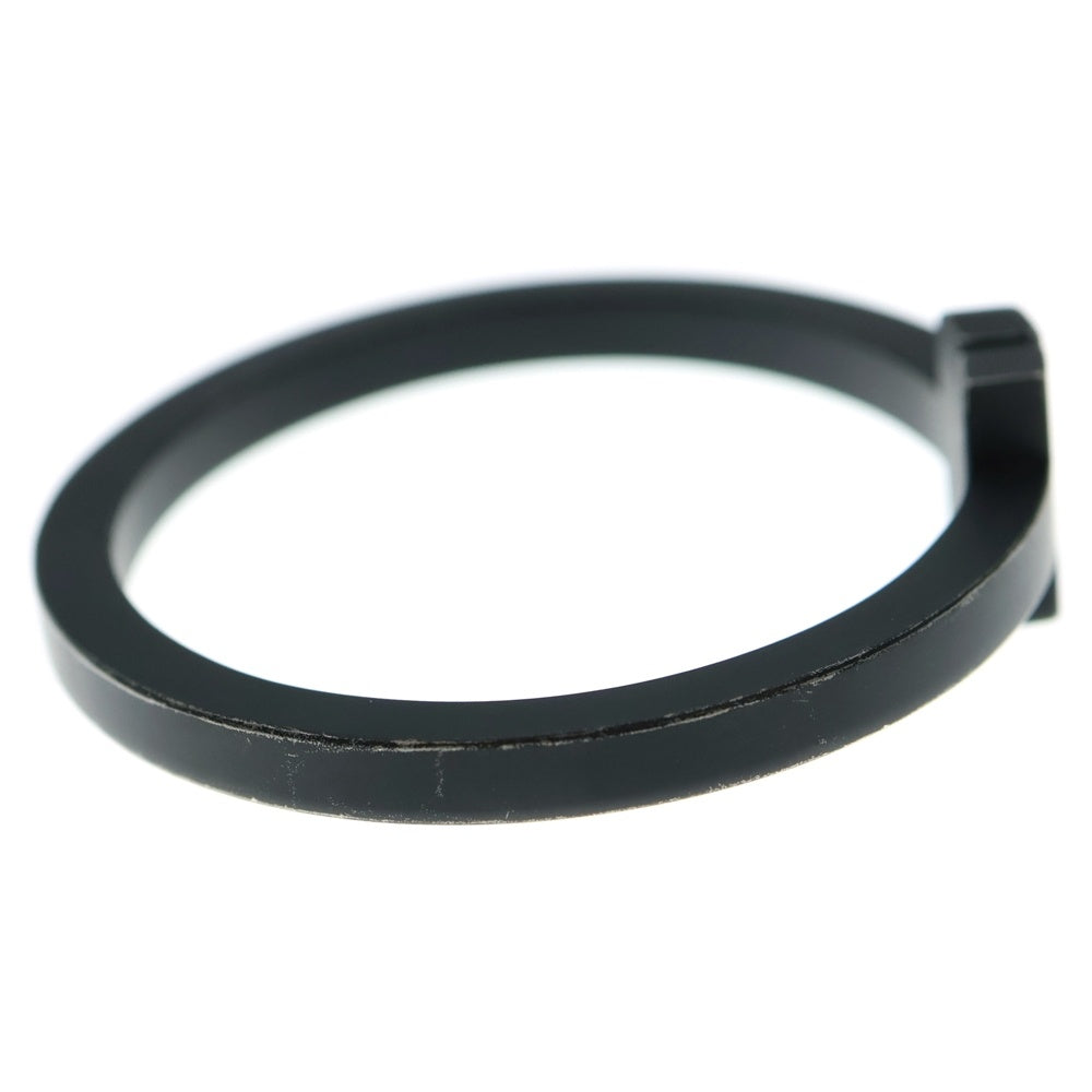 TIFFANY & Co.(ティファニー) Tスクエア ブレスレット バングル ブラックコーティング