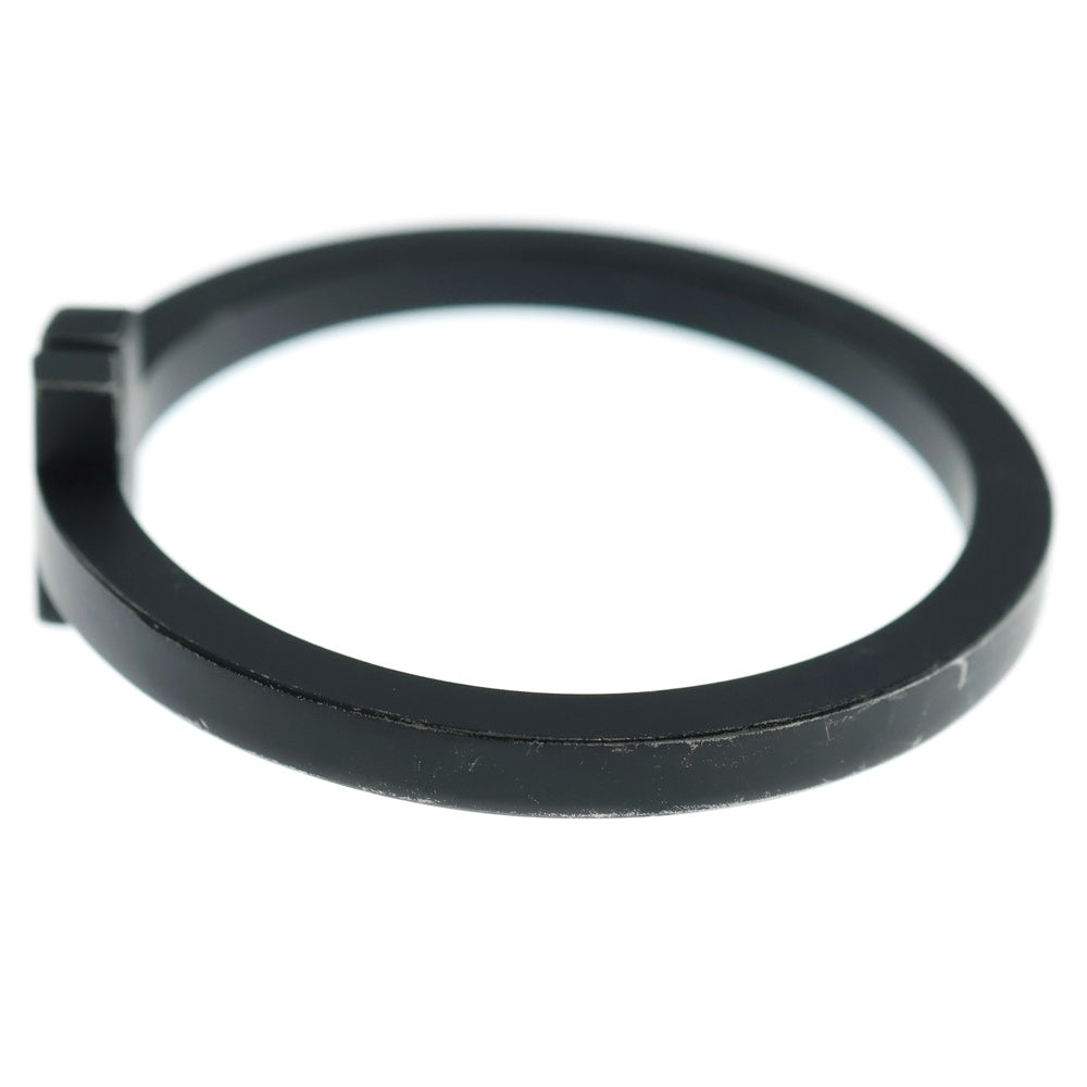 TIFFANY & Co.(ティファニー) Tスクエア ブレスレット バングル ブラックコーティング