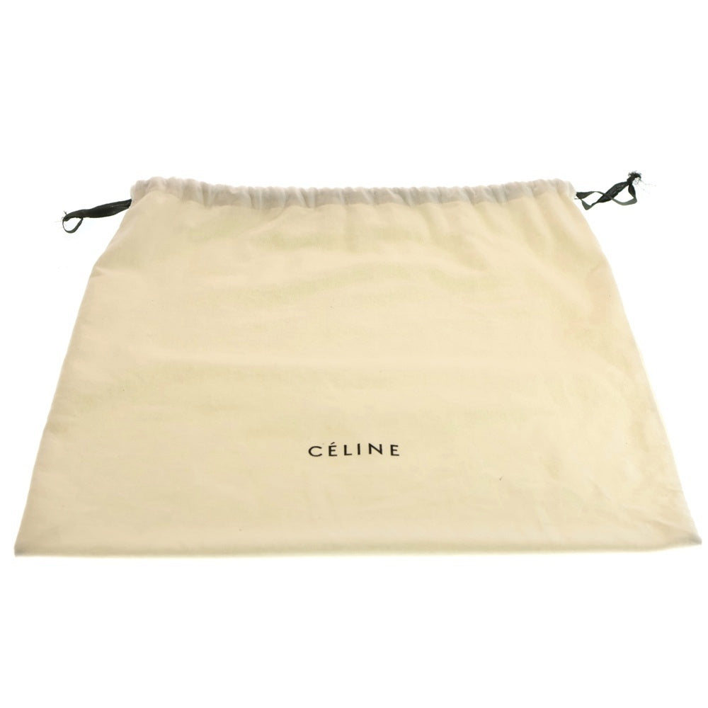 CELINE(セリーヌ) ラゲージ マイクロショッパー ハンドバッグ トートバッグ レザー ライトグリーン シルバー金具