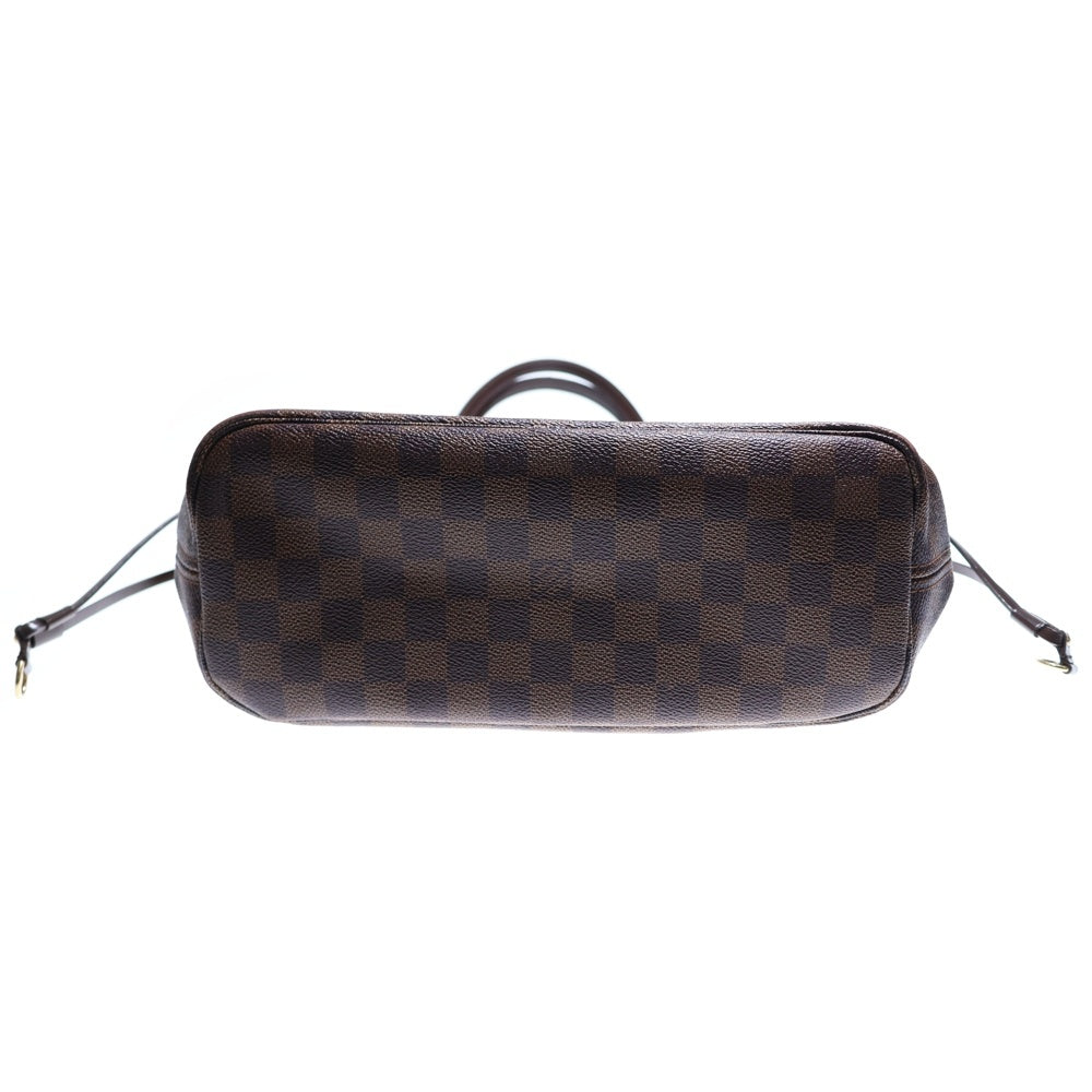 LOUIS VUITTON(ルイヴィトン) ネヴァーフルPM ダミエ PVC レザー ハンド トートバッグ ゴールド金具 ブラウン N51109