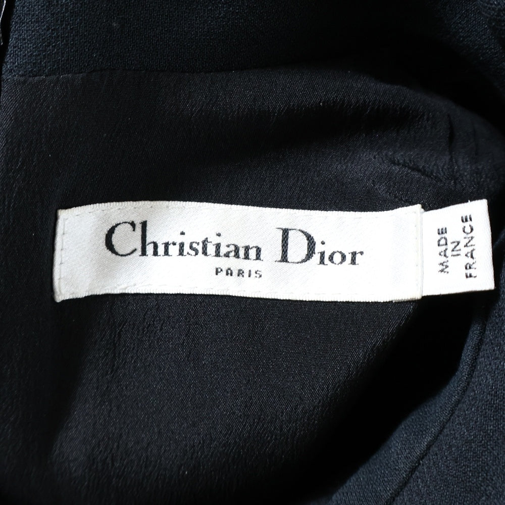 DIOR(ディオール) CDロゴボタン 半袖 ポロシャツ ミニ ワンピース