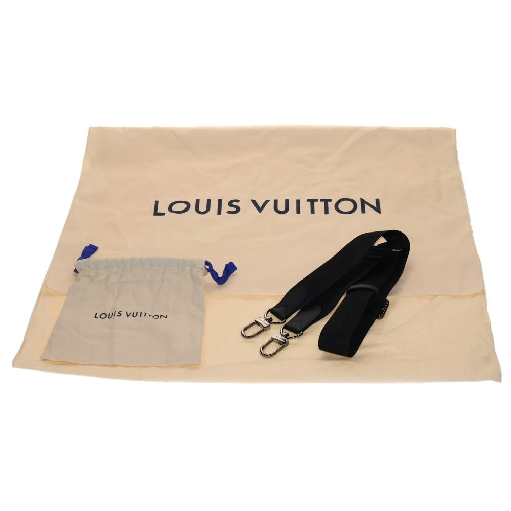LOUIS VUITTON(ルイヴィトン) モノグラムエクリプス アポロ 2WAYバッグ トートバッグ ハンドバッグ ブラック シルバー金具 レザー×PVC M43421