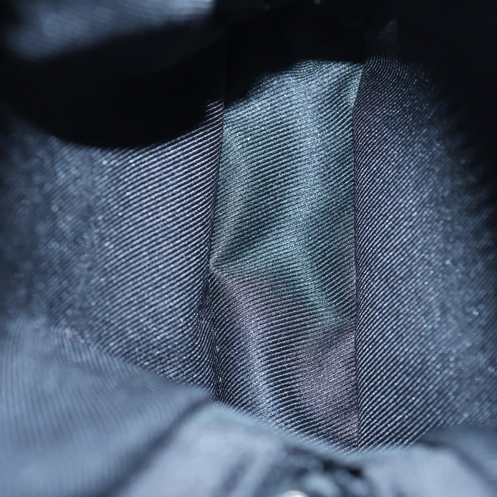 LOUIS VUITTON(ルイヴィトン) エピ ダヌーブPM LVサークル レザーショルダーバッグ ブラック/イエロー M55120