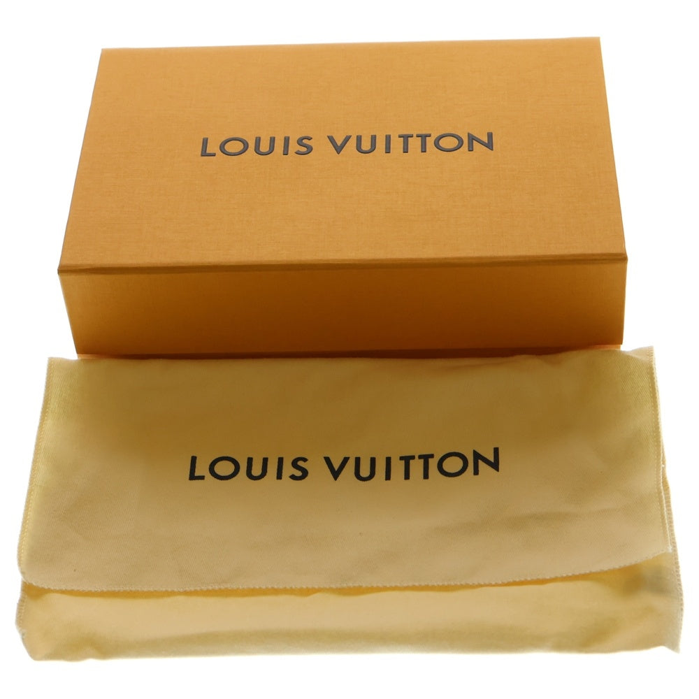 LOUIS VUITTON(ルイヴィトン) エピ ダヌーブPM LVサークル レザーショルダーバッグ ブラック/イエロー M55120