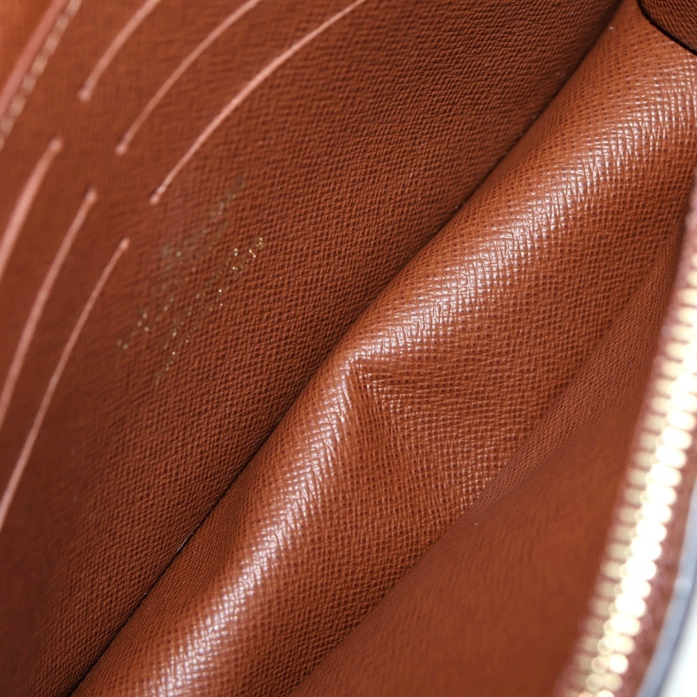 LOUIS VUITTON(ルイヴィトン) モノグラム ロックベルトポーチPM レザーショルダーバッグ ブラウン M44667