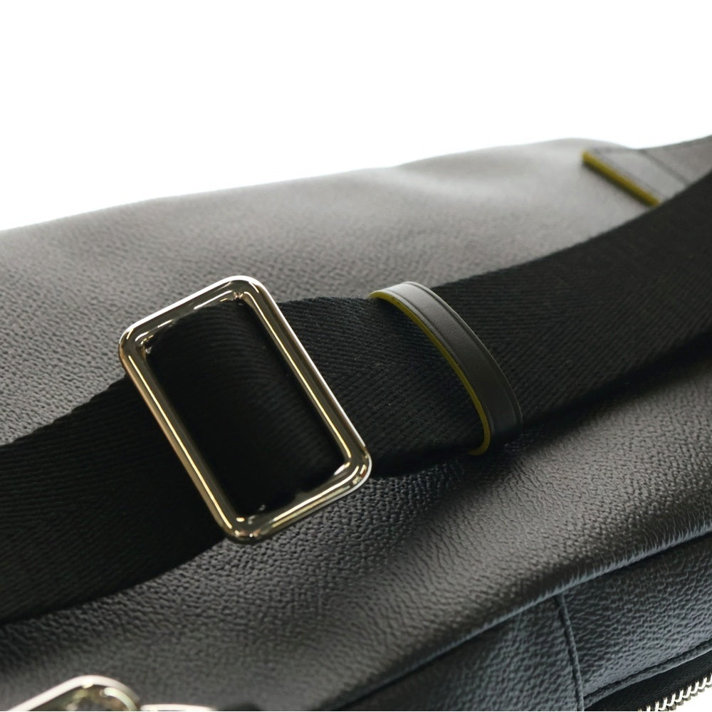 LOUIS VUITTON(ルイヴィトン) ダミエグラフィット アヴェニュースリングバッグ レザーショルダーバッグ ブラック/マルチカラー N40273