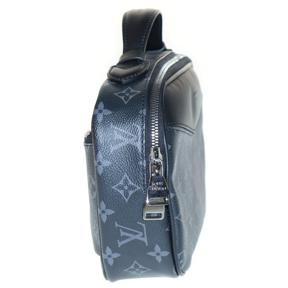 LOUIS VUITTON(ルイヴィトン) モノグラムエクリプス バムバッグ 2WAY レザーショルダーバッグ ハンドバッグ ブラック M42906
