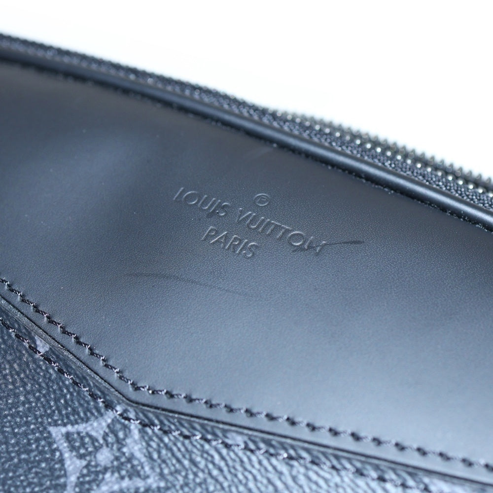 LOUIS VUITTON(ルイヴィトン) モノグラムエクリプス バムバッグ 2WAY レザーショルダーバッグ ハンドバッグ ブラック M42906