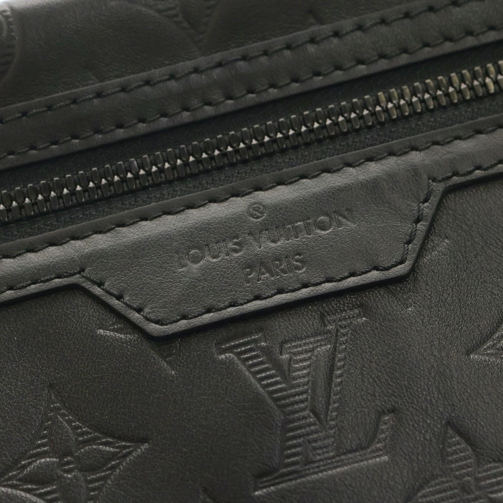 LOUIS VUITTON(ルイヴィトン) モノグラムレガシー ソフトトランク メッセンジャーMM レザーショルダーバッグ ブラウン M44754