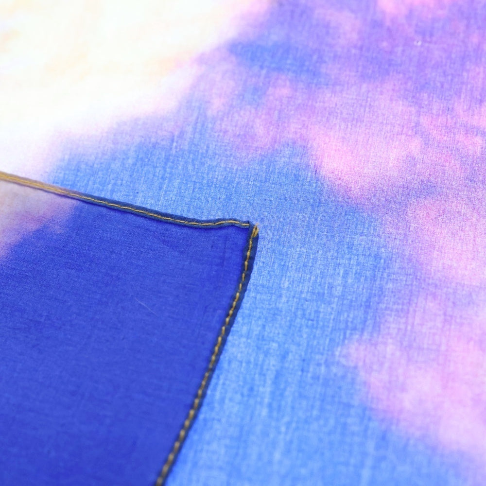 LOUIS VUITTON(ルイヴィトン) オズの魔法使い バンダナ スカーフ 花柄 オレンジ×ブラック MP2323