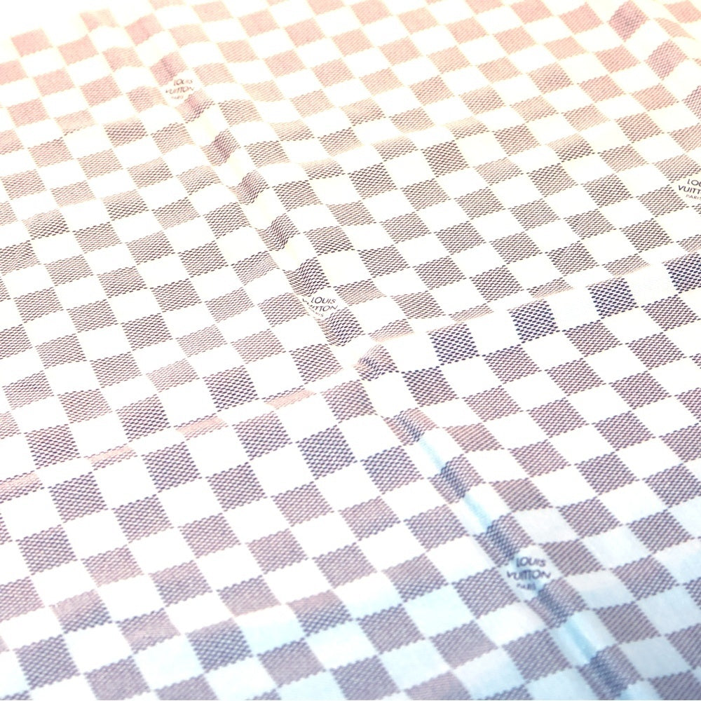 LOUIS VUITTON(ルイヴィトン) エトール ダミエ グラディエント コットン シルク ストール スカーフ ネイビー/ブルー M70765